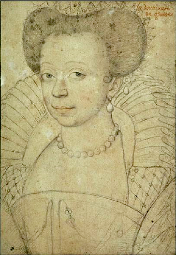 Catherine de Clèves vers 1578